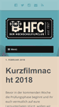 Mobile Screenshot of hochschulfilmclub.de